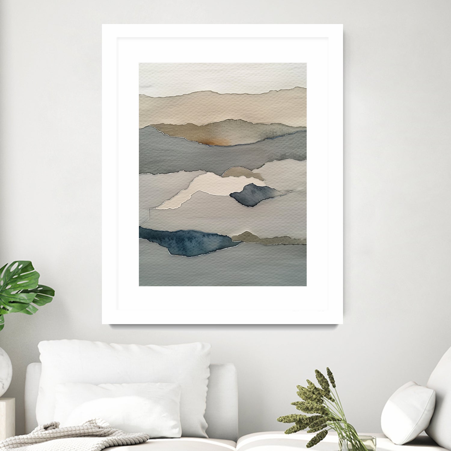 Landscape 002 by May Hilma on GIANT ART - abstract mountains