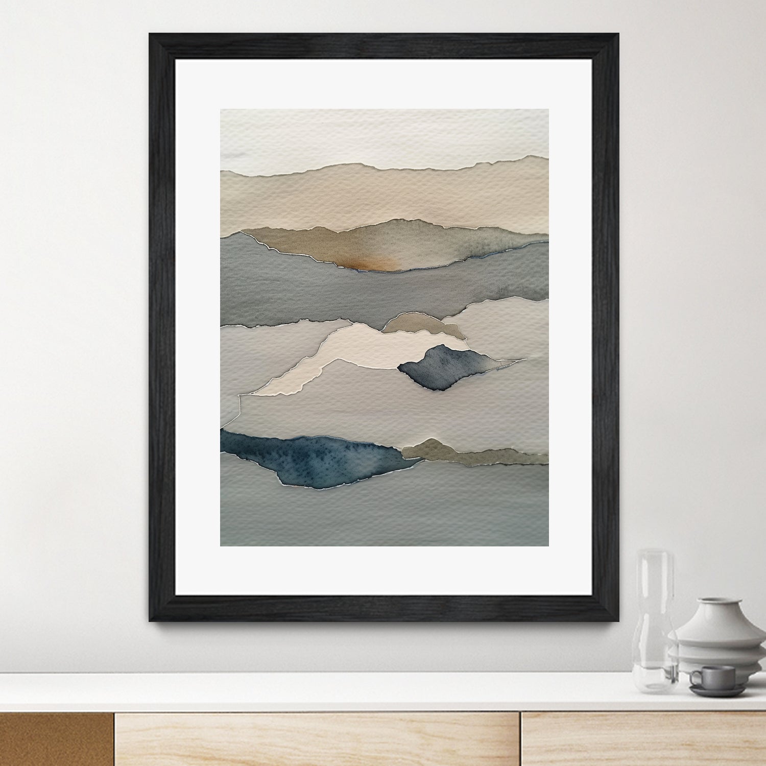 Landscape 002 by May Hilma on GIANT ART - abstract mountains