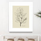 Floral 1 by Dan Hobday on GIANT ART - flowers and plants sketch