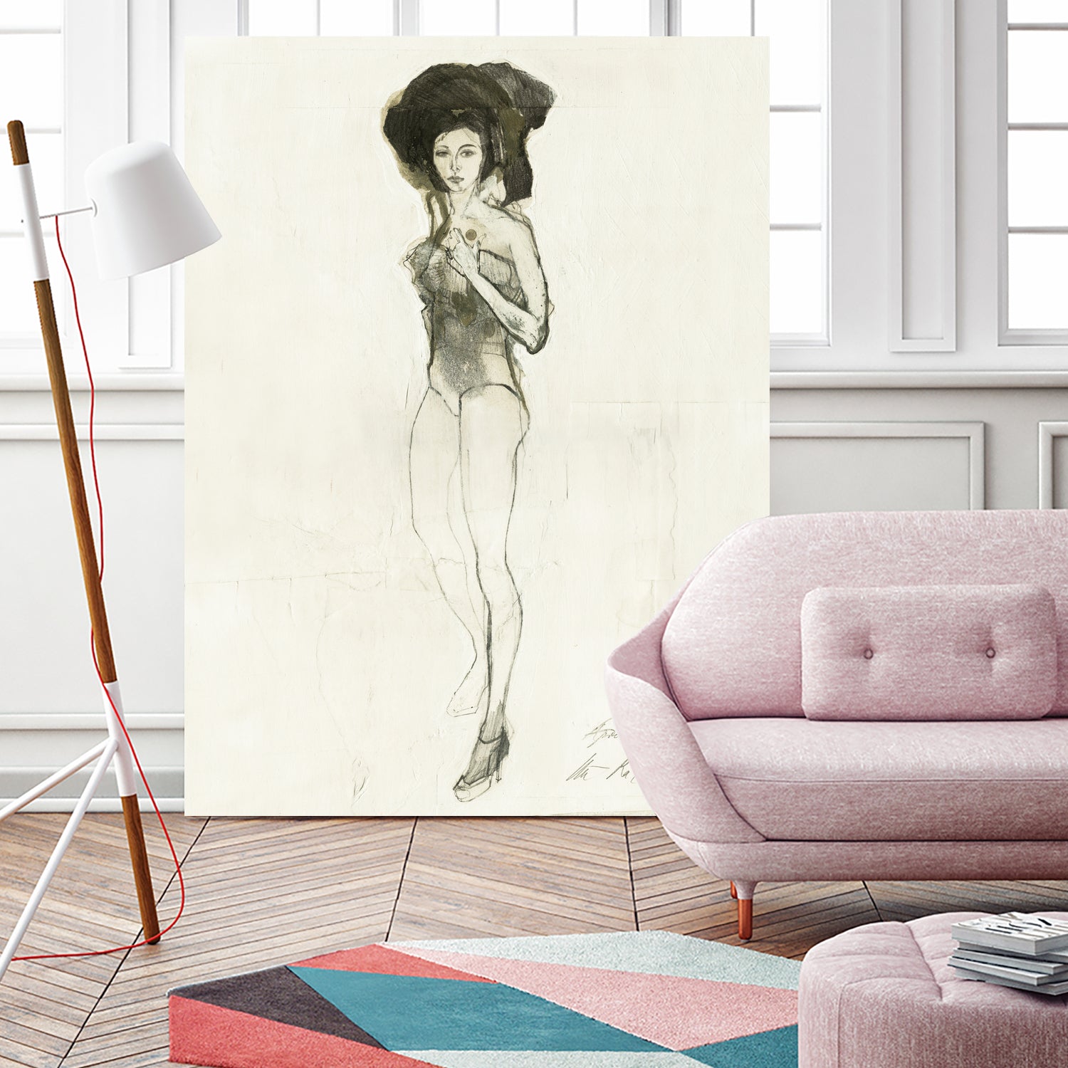 Minimalist Style by Ute Rathmann on GIANT ART - figurative fashion illustration