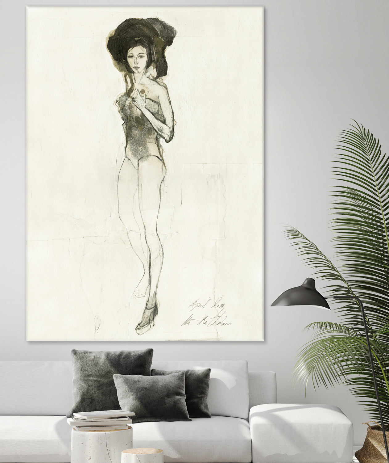 Minimalist Style by Ute Rathmann on GIANT ART - figurative fashion illustration