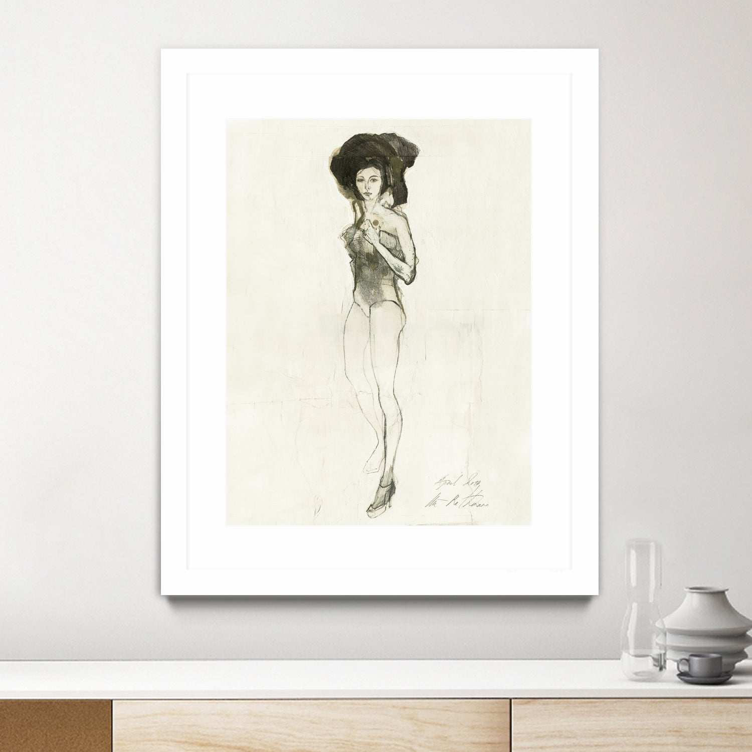 Minimalist Style by Ute Rathmann on GIANT ART - figurative fashion illustration