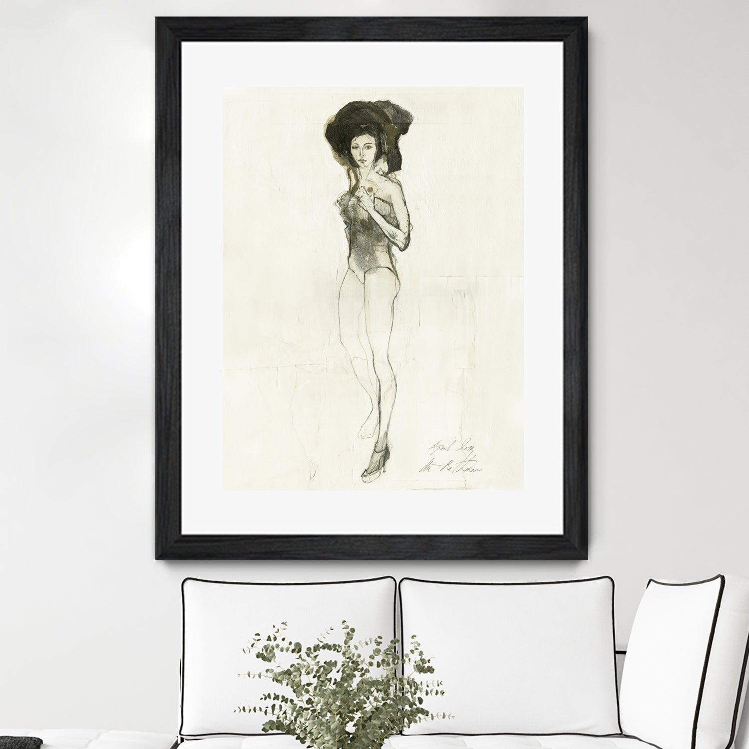 Minimalist Style by Ute Rathmann on GIANT ART - figurative fashion illustration