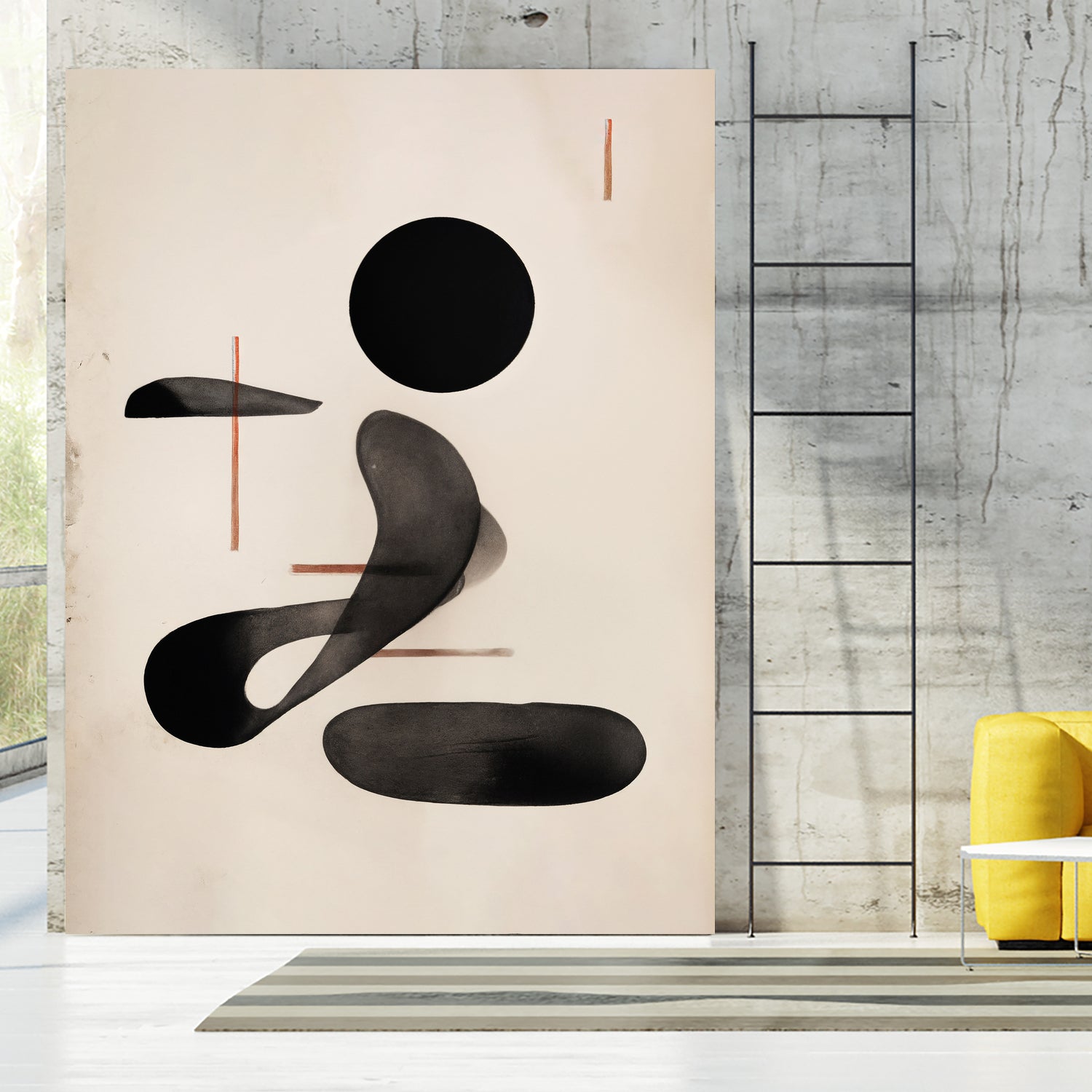 モダンアート The Great Wave Urban ⅱ｜葛飾北斎の名作をモダンに再構築した和