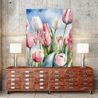 Tulpenfeld by Ohkimiko on GIANT ART - illustration tulpen