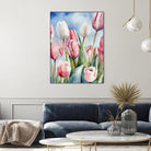 Tulpenfeld by Ohkimiko on GIANT ART - illustration tulpen