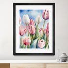 Tulpenfeld by Ohkimiko on GIANT ART - illustration tulpen