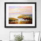 Serene Marshscape by Dorothy Fagan  on GIANT ART - animal