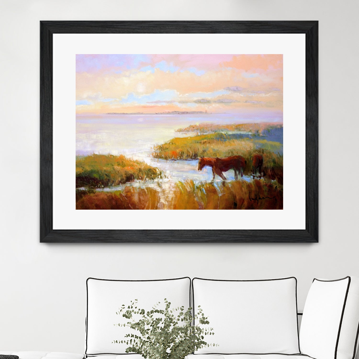 Serene Marshscape by Dorothy Fagan  on GIANT ART - animal