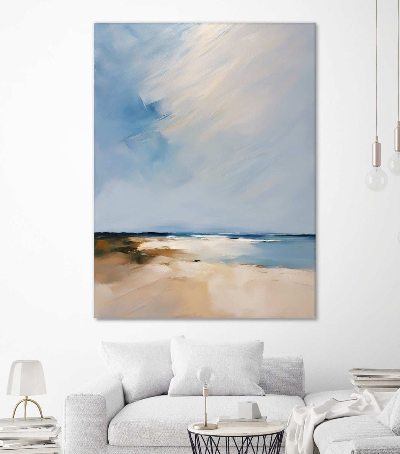 Quiet beach and sea by Ohkimiko on GIANT ART - nature and landscapes 