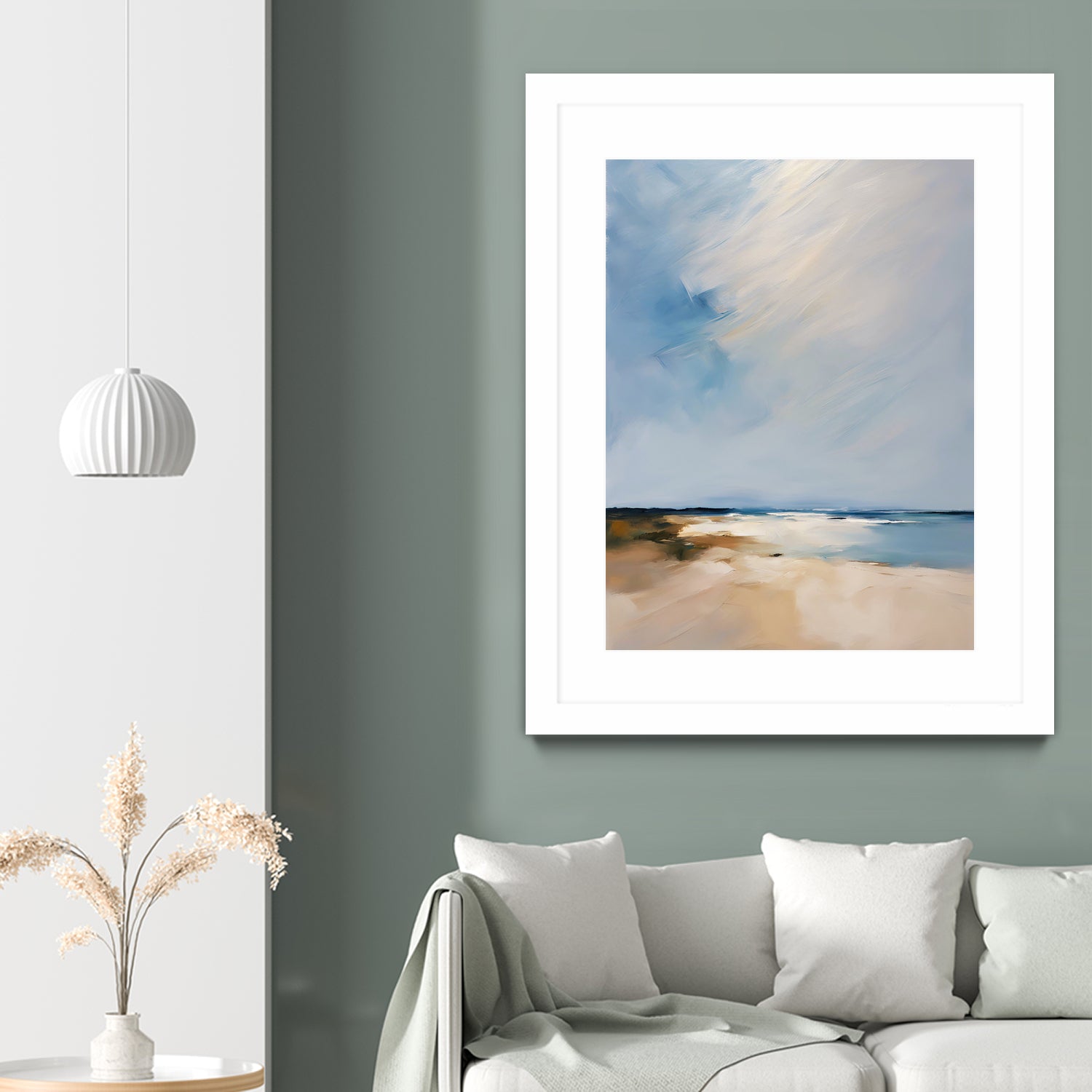 Quiet beach and sea by Ohkimiko on GIANT ART - nature and landscapes 
