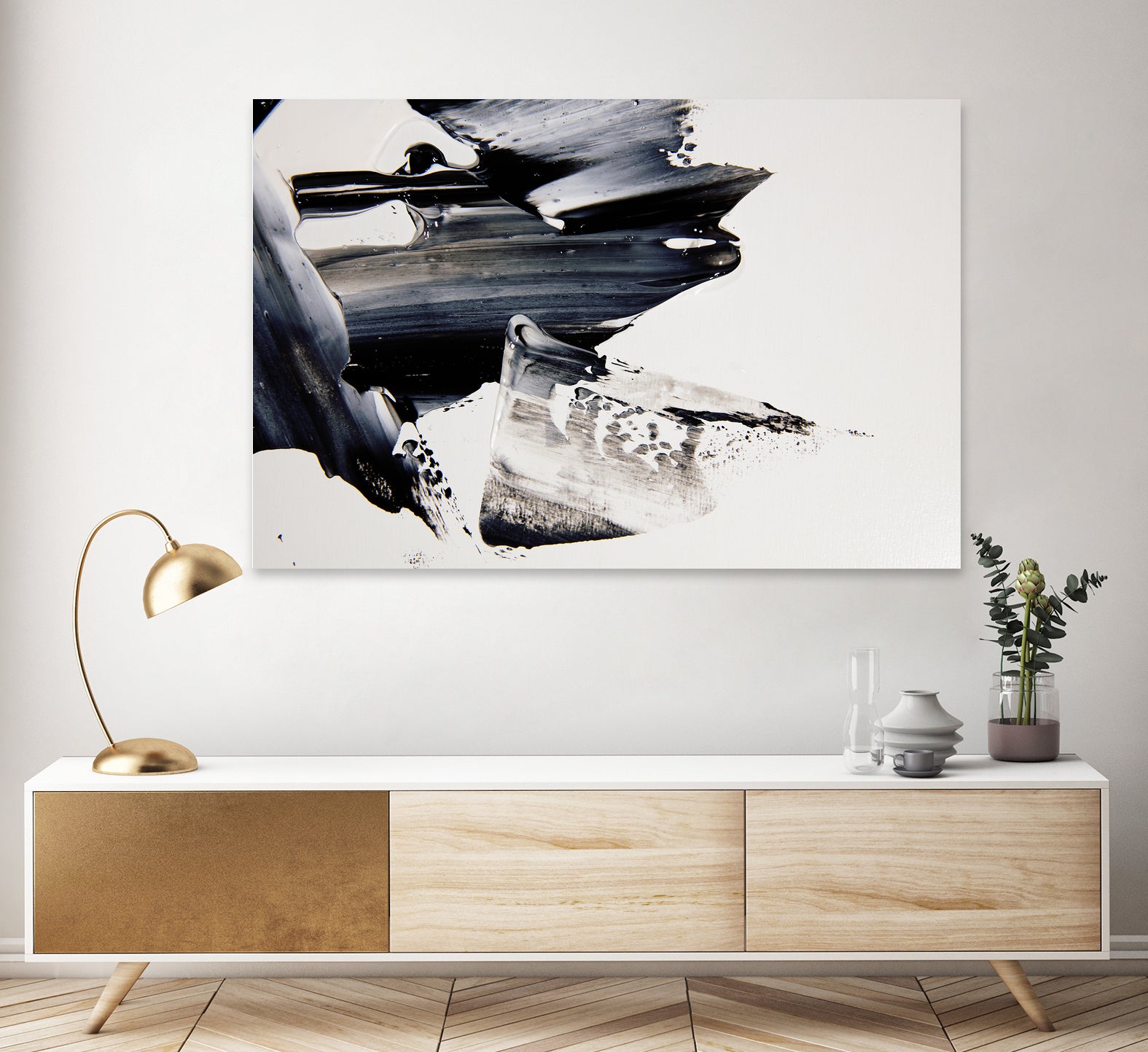 Abstract paint composition nAo21 by Julia on GIANT ART - ramiro