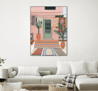 Moroccan Terrace by Ceyda on GIANT ART - illustration houseplant