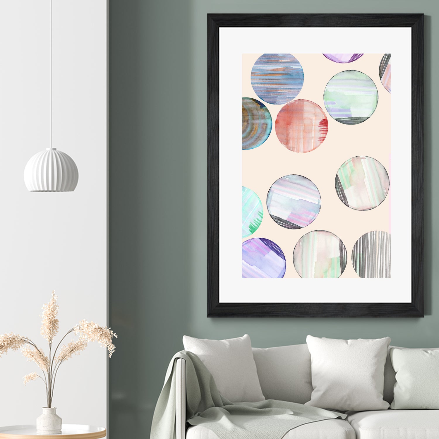 Protection Circles 1 by cartissi on GIANT ART - geometric circle