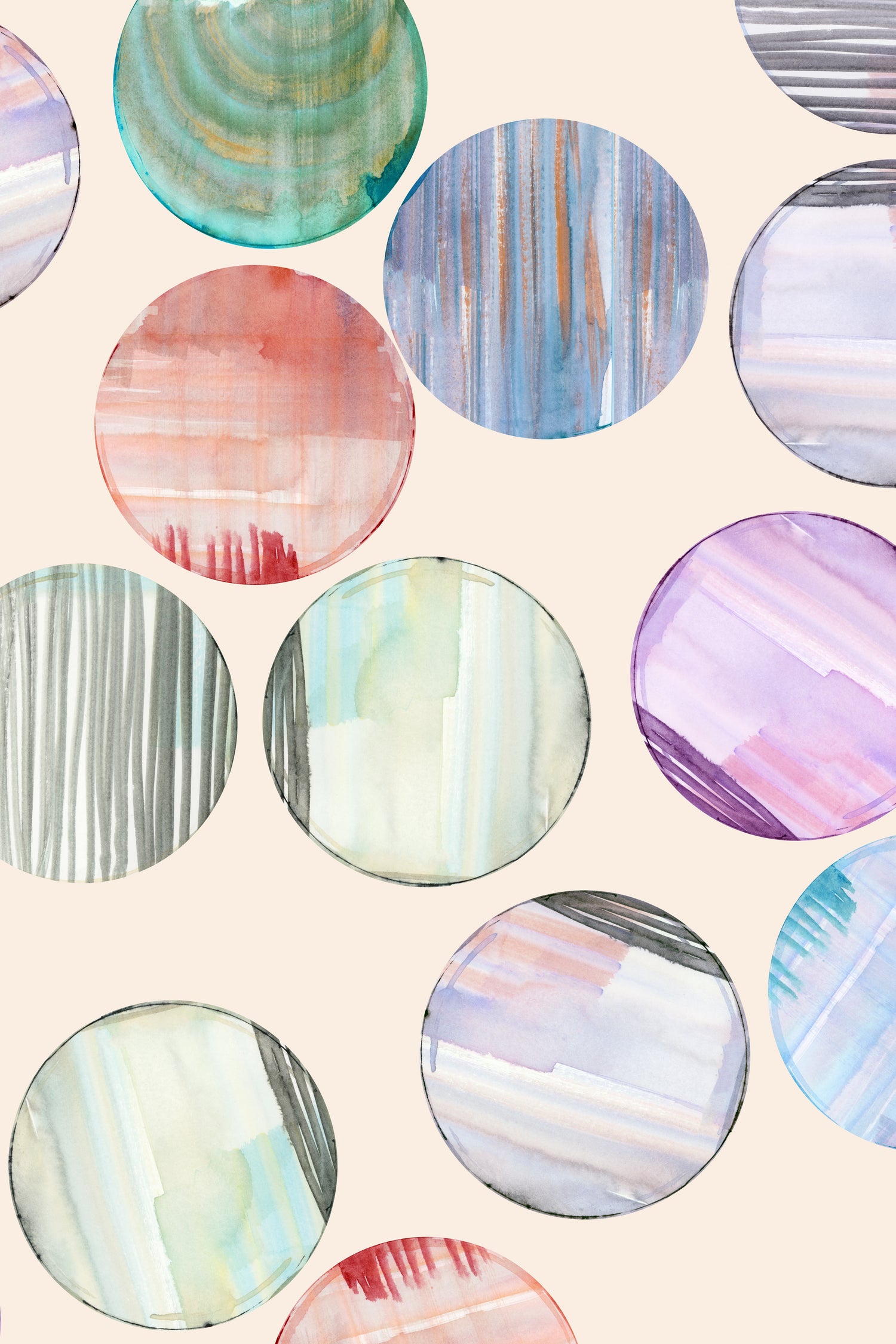 Protection Circles 2 by cartissi on GIANT ART - abstract circle