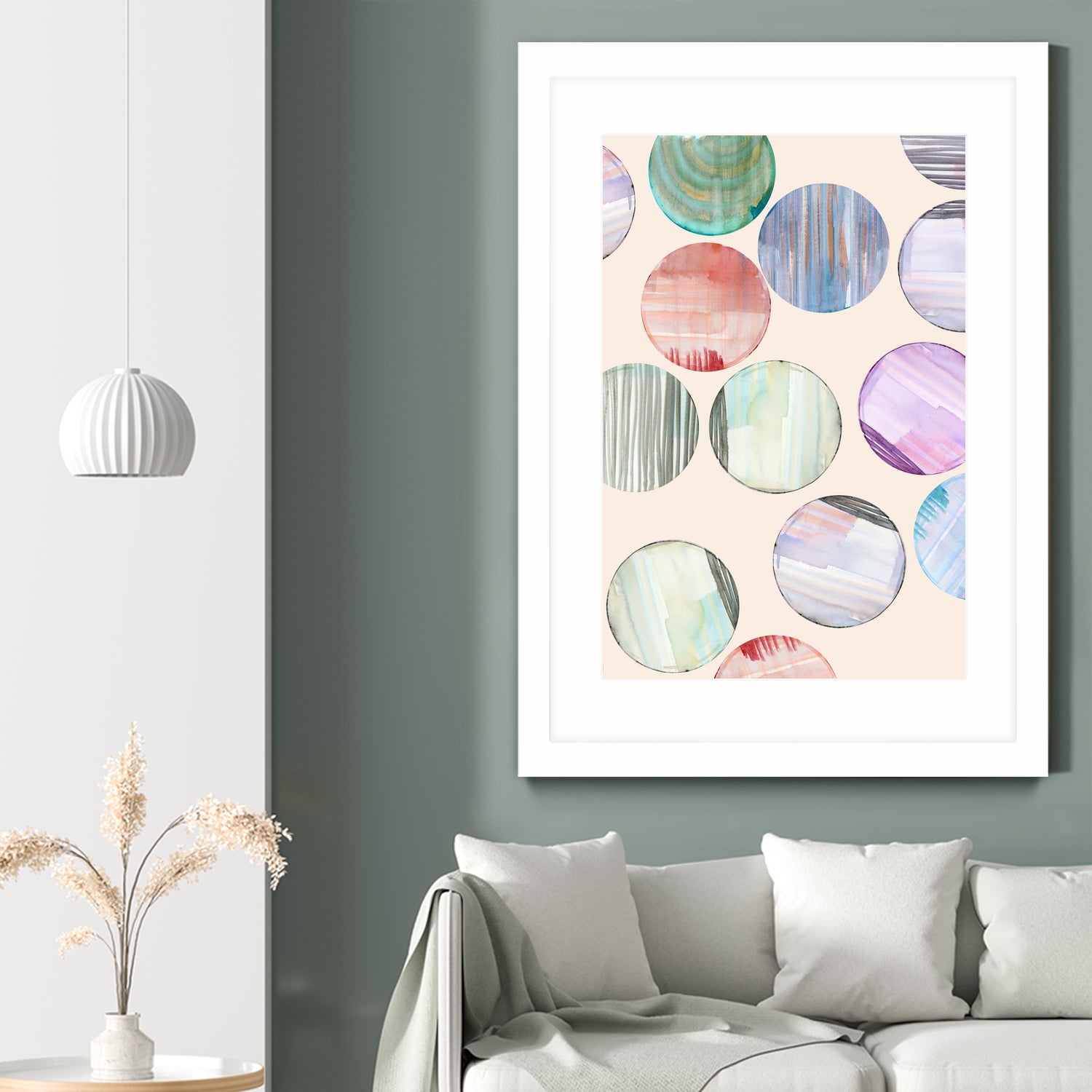 Protection Circles 2 by cartissi on GIANT ART - abstract circle