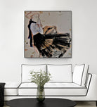 Blue Bow by Doris Schmitz on GIANT ART - 2784 illustration