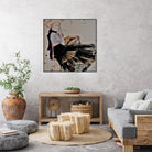 Blue Bow by Doris Schmitz on GIANT ART - 2784 illustration