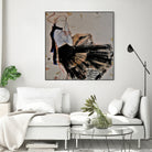 Blue Bow by Doris Schmitz on GIANT ART - 2784 illustration