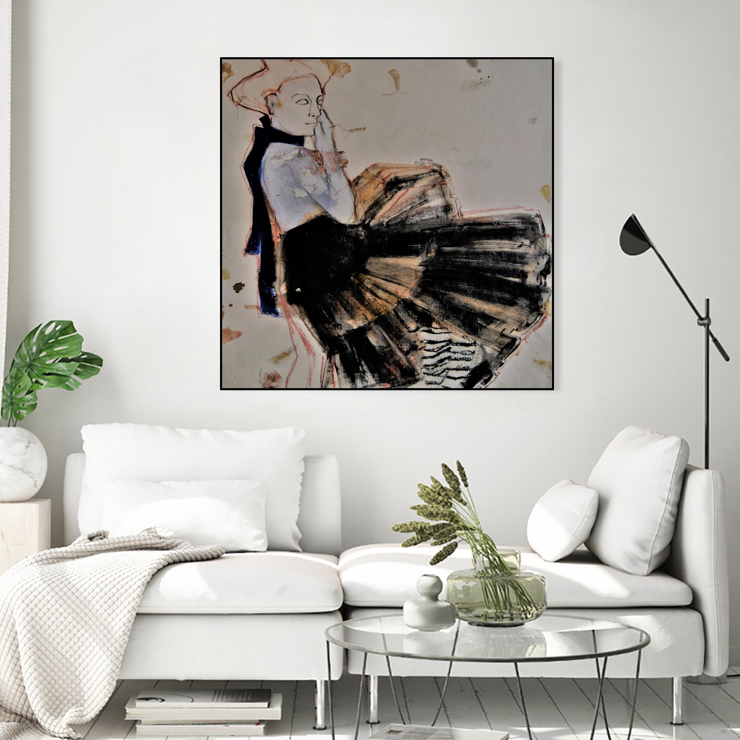 Blue Bow by Doris Schmitz on GIANT ART - 2784 illustration