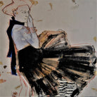 Blue Bow by Doris Schmitz on GIANT ART - 2784 illustration