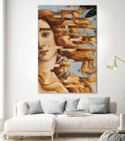 The Birth of Venus by Sandro Botticelli COLLAGE by The on GIANT ART - illustration painting
