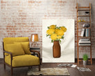Vase of Flowers in Yellow by Tara on GIANT ART - royle