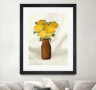 Vase of Flowers in Yellow by Tara on GIANT ART - royle
