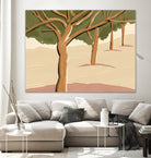 Landscape trees by Little Dean on GIANT ART - landscape painting