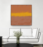 MODERN CALM by THE on GIANT ART - orange miuus studio rothko