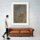 Japanese Grass Field At Night (1807a¬Ä¬ì1891) by Shibata Zeshin on GIANT ART - 9449 illustration