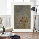 Japanese Grass Field At Night (1807a¬Ä¬ì1891) by Shibata Zeshin on GIANT ART - 9449 illustration