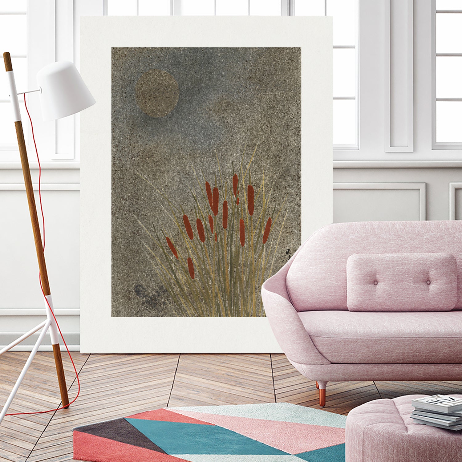 Japanese Grass Field At Night (1807a¬Ä¬ì1891) by Shibata Zeshin on GIANT ART - 9449 illustration