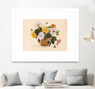 Pandcsummerflowers Copy by Jenny on GIANT ART - liz rome