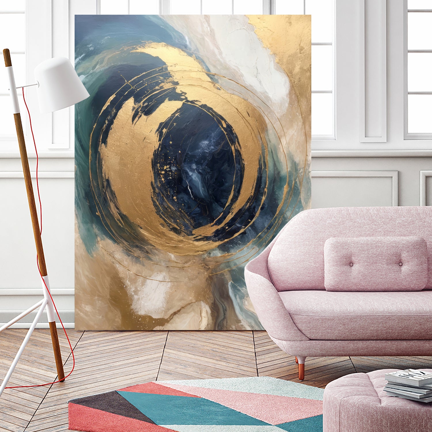 Golden Vortex by Alpenglow on GIANT ART - workshop