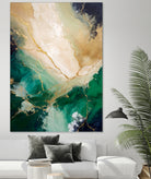 Guilded Radiance by Alpenglow Workshop on GIANT ART - abstract abstract