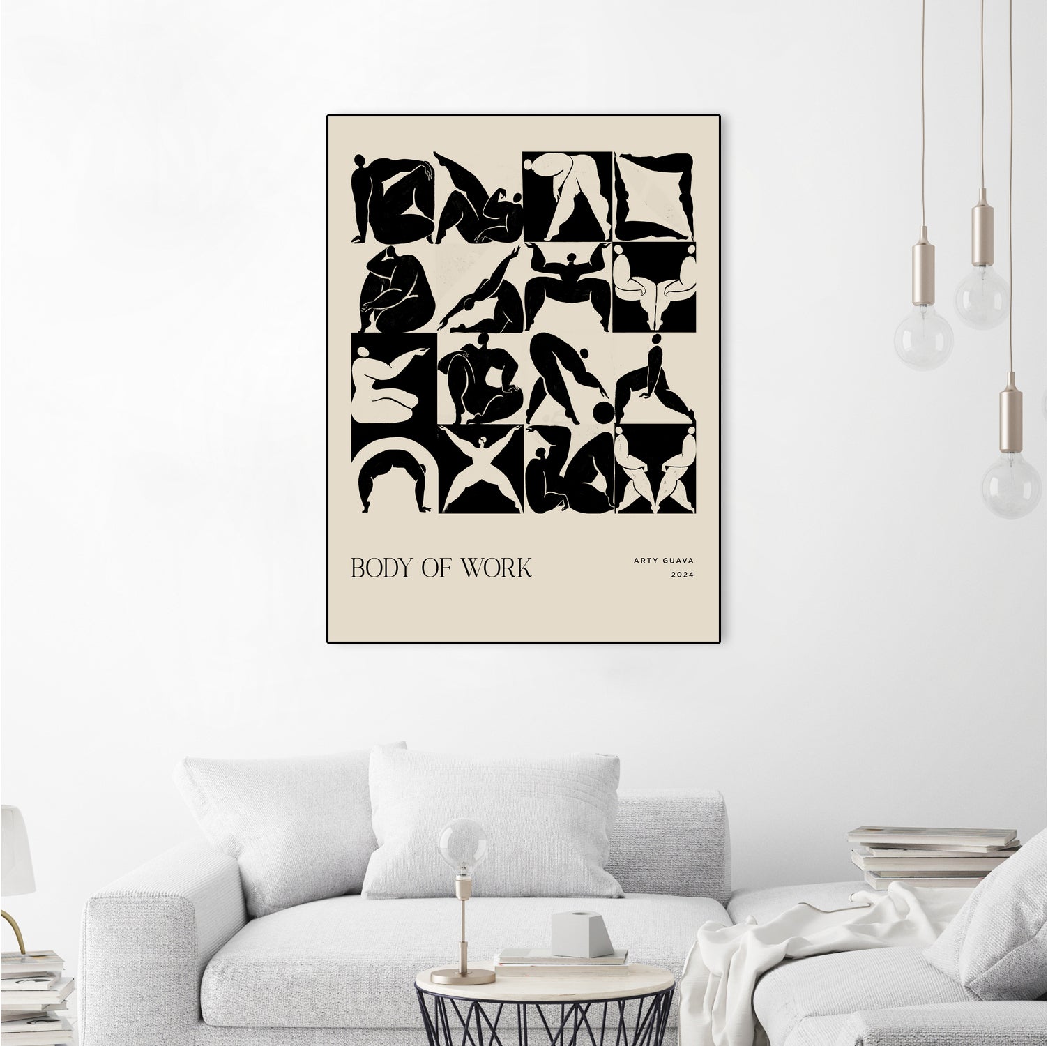 Body of Work (Noir) by Arty Guava on GIANT ART - 9600 illustration