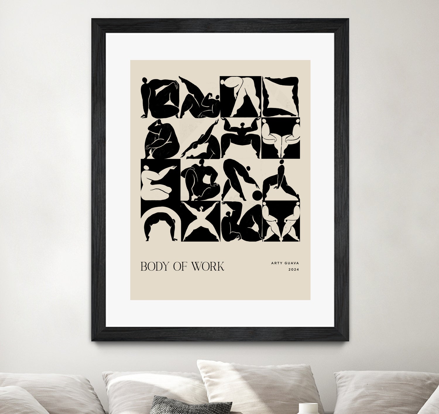 Body of Work (Noir) by Arty Guava on GIANT ART - 9600 illustration