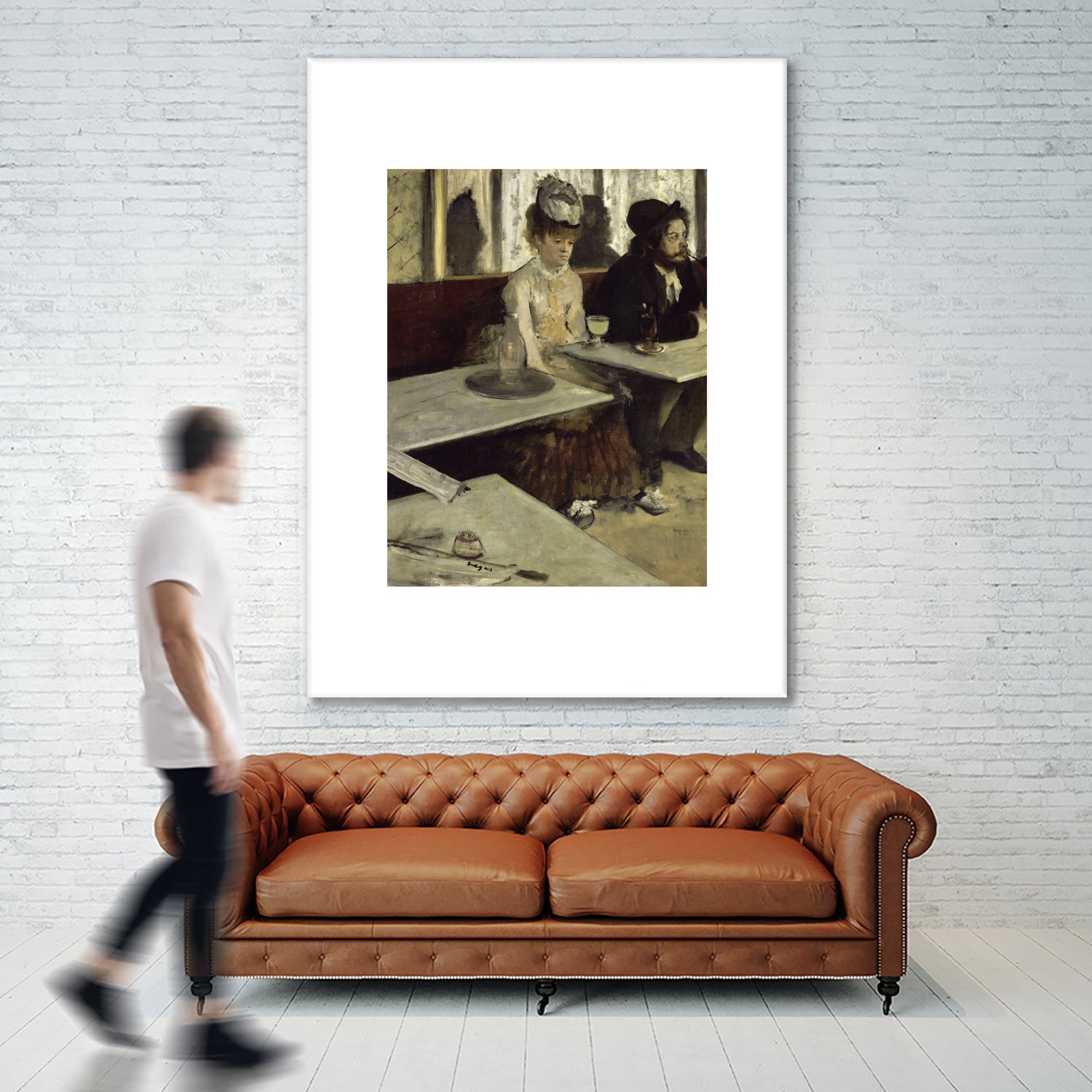 In a CafeI¬Å No.2 by Edgar Degas on GIANT ART - 5906 illustration