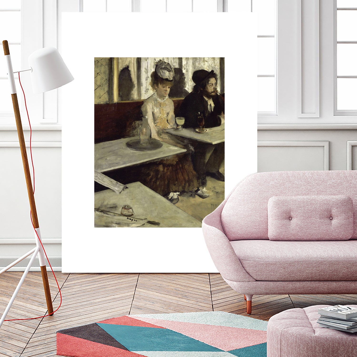 In a CafeI¬Å No.2 by Edgar Degas on GIANT ART - 5906 illustration