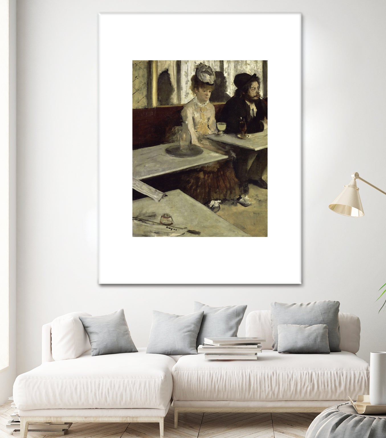 In a CafeI¬Å No.2 by Edgar Degas on GIANT ART - 5906 illustration