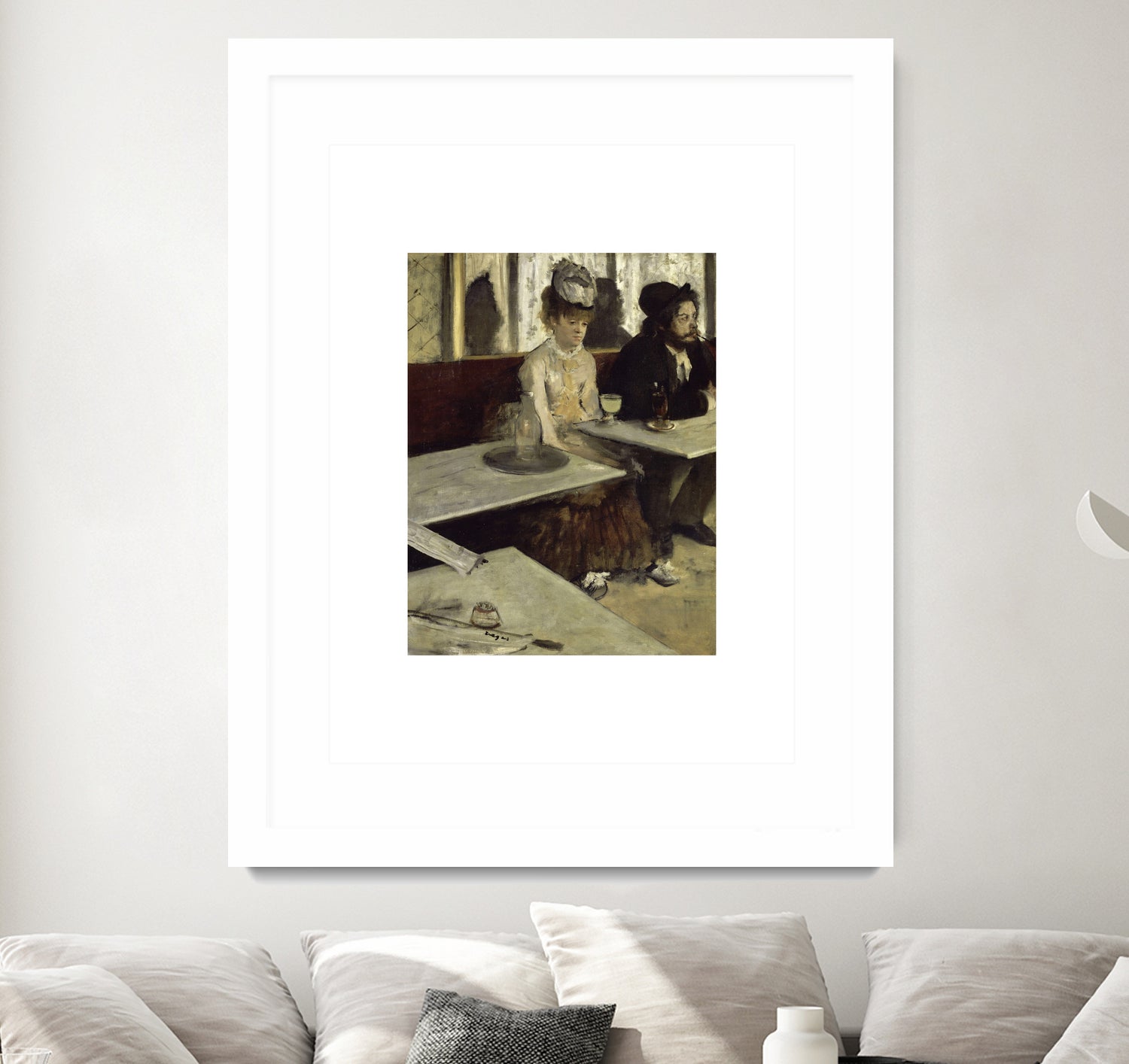 In a CafeI¬Å No.2 by Edgar Degas on GIANT ART - 5906 illustration