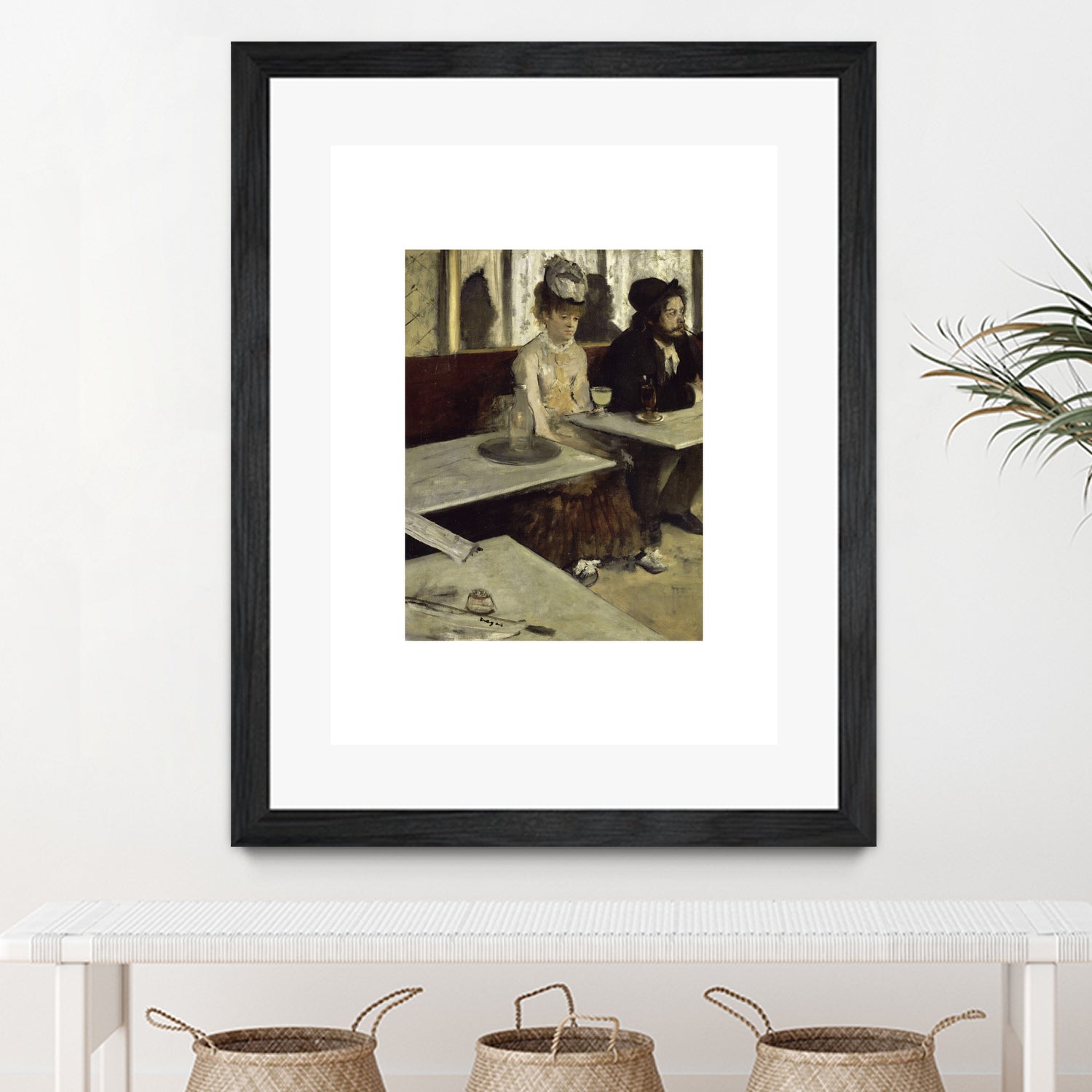 In a CafeI¬Å No.2 by Edgar Degas on GIANT ART - 5906 illustration