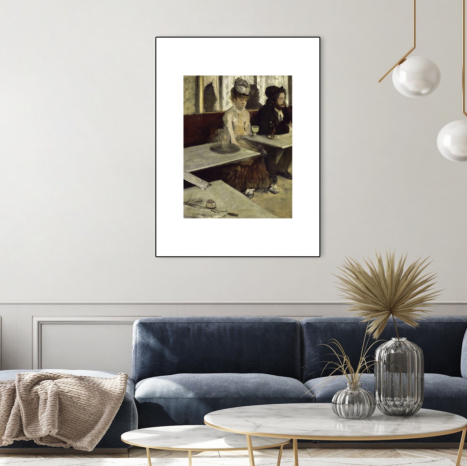 In a CafeI¬Å No.2 by Edgar Degas on GIANT ART - 5906 illustration