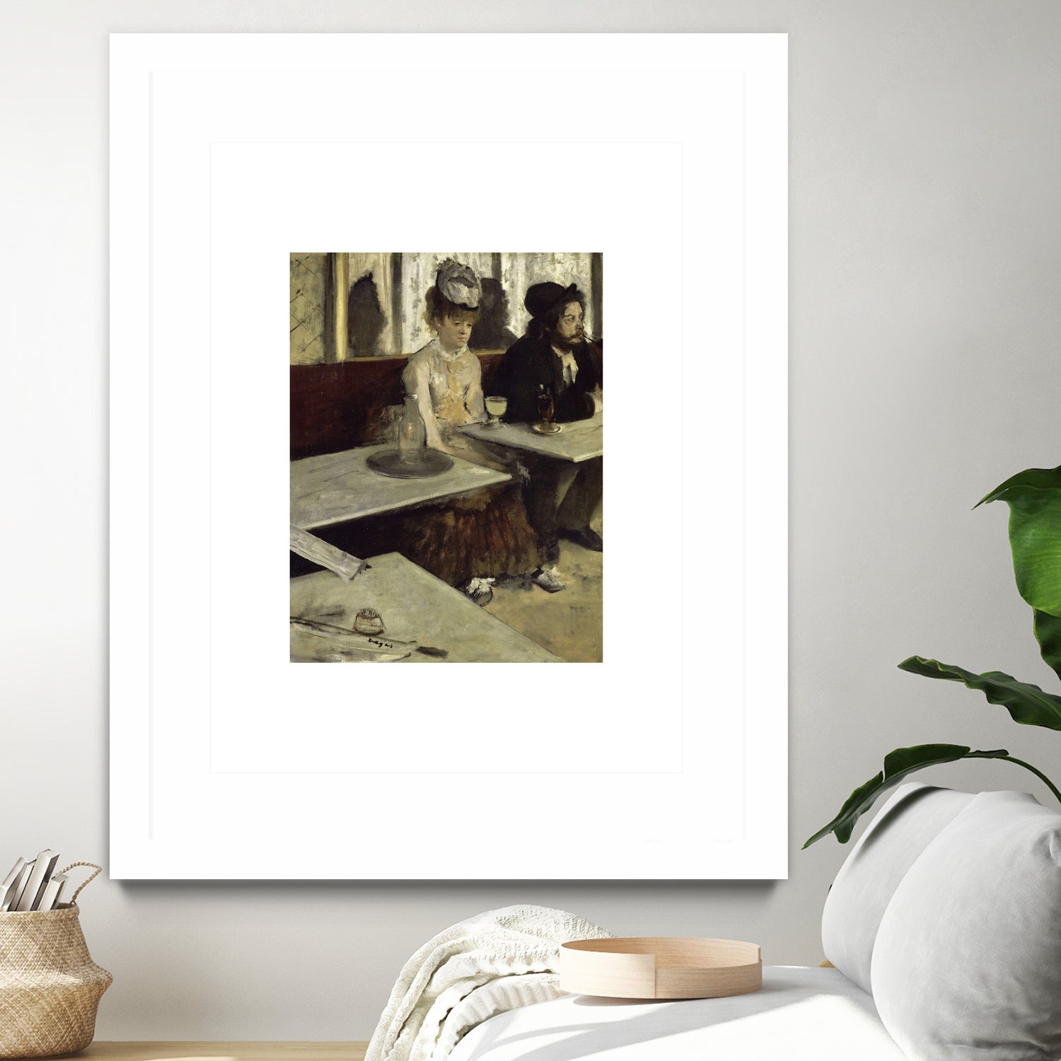 In a CafeI¬Å No.2 by Edgar Degas on GIANT ART - 5906 illustration