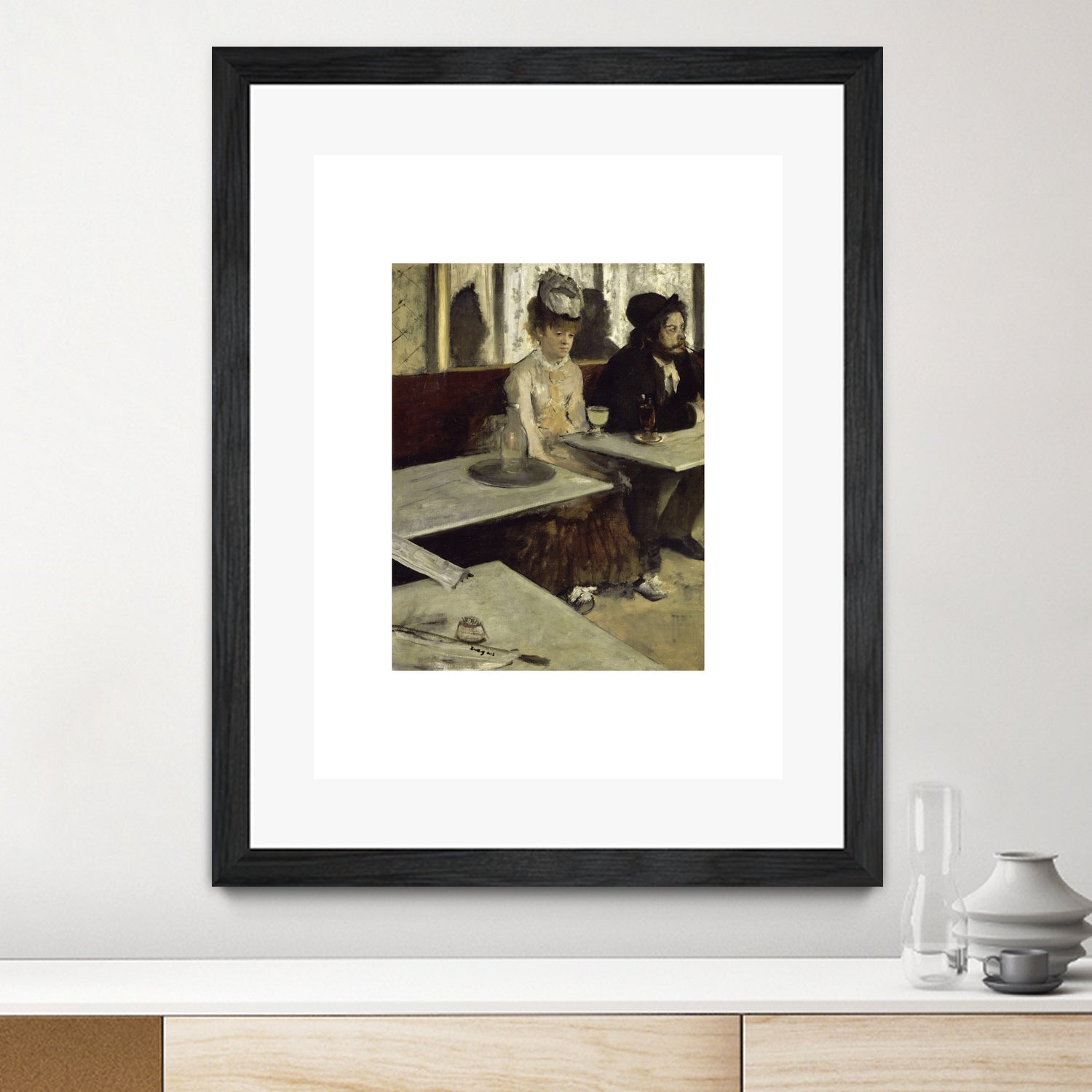 In a CafeI¬Å No.2 by Edgar Degas on GIANT ART - 5906 illustration