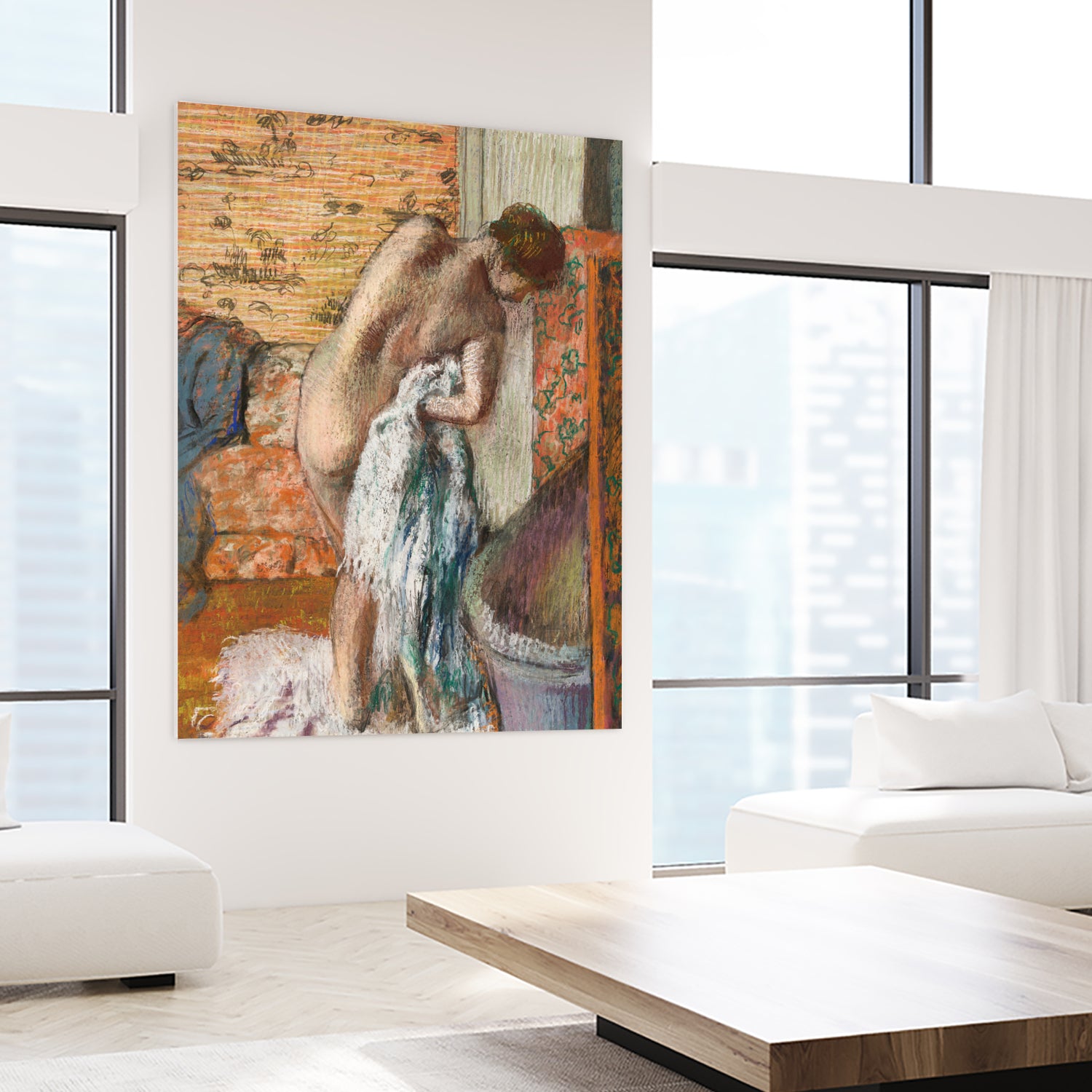 Naked Lady by Edgar Degas on GIANT ART - 5906 illustration