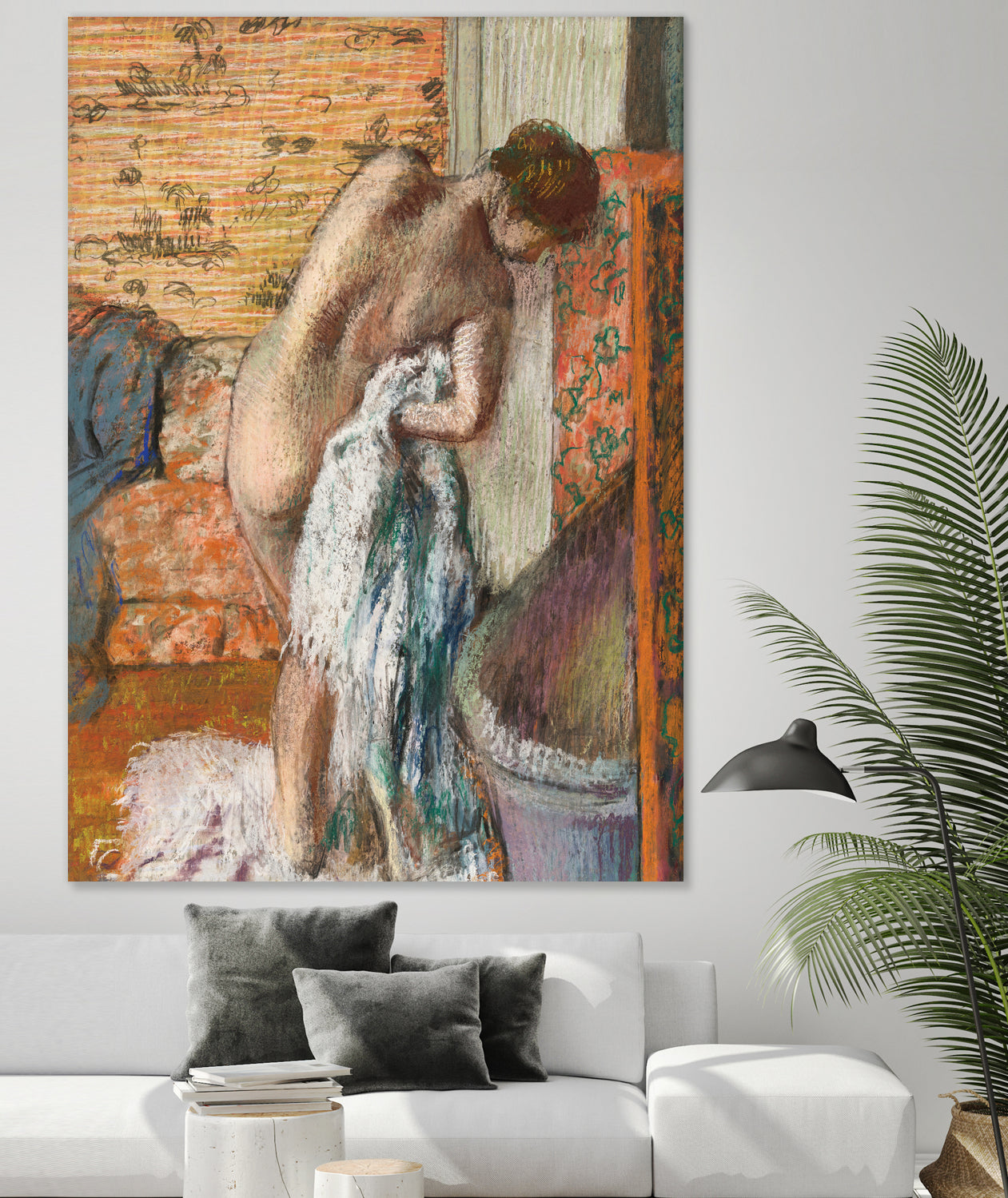 Naked Lady by Edgar Degas on GIANT ART - 5906 illustration