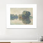 The Seine At Giverny (1897) by Claude Monet on GIANT ART - paintings painting