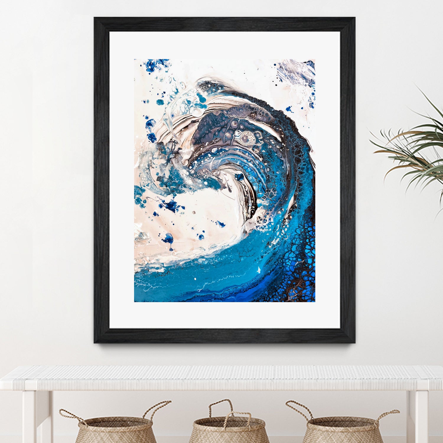Crazy Wave - Art Print by Anda Bieza | GIANT ART